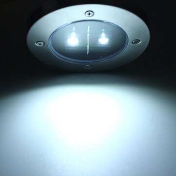 Solar Powered LED Ground Light Outdoor Garden Path Landscape Pathway Fence Ya... (COLOR.: COOLWHITE)