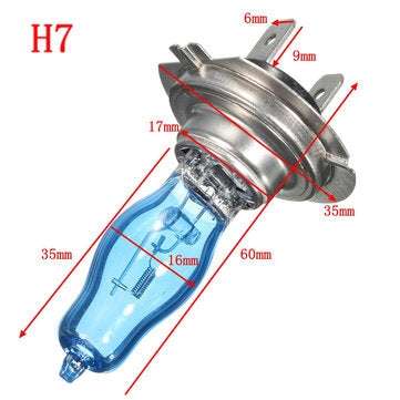 Pair H4/H7/H7/H8/H11/9005/9006 White 100W Driving HOD Xenon Bulb Lamp Headlight (TYPE: H7)
