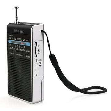 Retekess F9214 PR15 Digital Display Radio with FM AM for Family Camping Outdoor