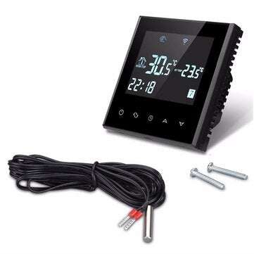 MINCO HEAT HY03WE-4wifi 220V APP Controlled Intelligent and Smart Wifi Room Thermostat Electric Heat