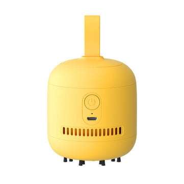 Mini Desktop Vacuum Cleaner USB Charging Portable Desk Table Notebook Computer Keyboard Dust Househo