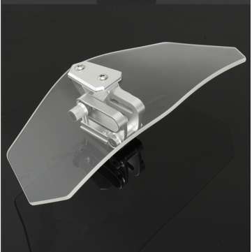 Motorcycle Universal Clear Windshield Windscreedn Screen Protector Sport Bike
