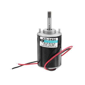 Machifit 3420 Motor 24V 6000rpm Permanent Magnet Motor DC Motor for DIY Generator
