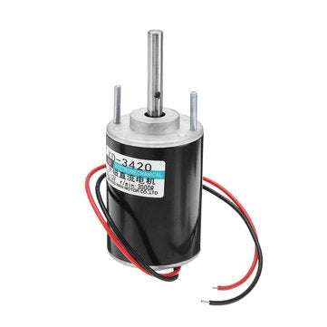 Machifit 3420 Motor 12V 3000rpm Permanent Magnet Motor DC Motor Adjustable Reversing Motor