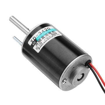 Machifit 3420 Motor 12V 3000rpm Permanent Magnet Motor DC Motor Adjustable Reversing Motor