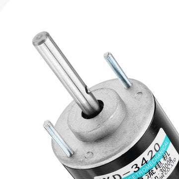 Machifit 3420 Motor 12V 3000rpm Permanent Magnet Motor DC Motor Adjustable Reversing Motor