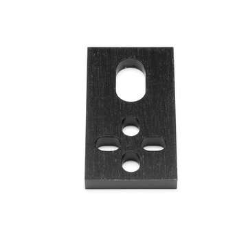 Machifit Aluminum CNC Plate Micro Limit Switch Plate for V-slot Aluminum Extrusions Profiles CNC Par