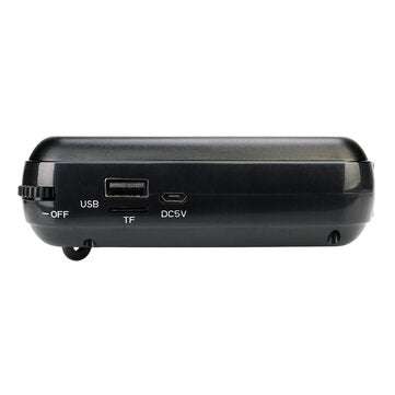 Retekess PR16R Portable Digital Display Screen FM Voice Amplifier with Recording Function and Large