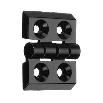 Machifit Black Zinc Alloy Hinge for 2020 Aluminum Profile Extrusion Frame