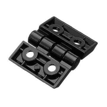 Machifit Black Zinc Alloy Hinge for 2020 Aluminum Profile Extrusion Frame