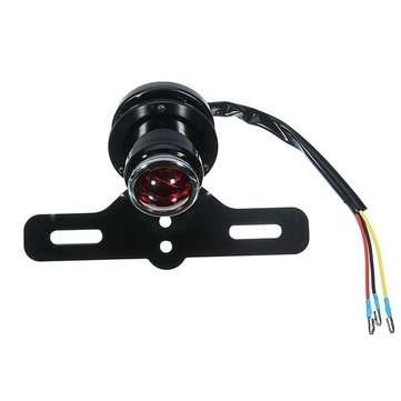 Motorcycle Tail Brake Lamp Red Light For Harley Bobber Chopper Cafe Racer