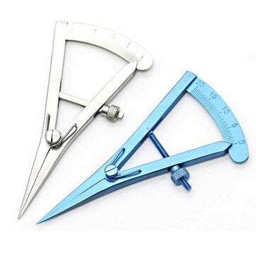 Stainless Steel Eyelid Caliper Screw Adjustment Styles Caliper 20mm Straight Ophthalmi... (TYPE5: B)