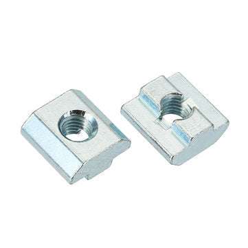 Machifit 20pcs M8 Zinc Plate Coated T Sliding Nut for 4040 Series Alumunium Profiles