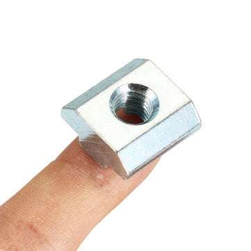 Machifit 20pcs M8 Zinc Plate Coated T Sliding Nut for 4040 Series Alumunium Profiles
