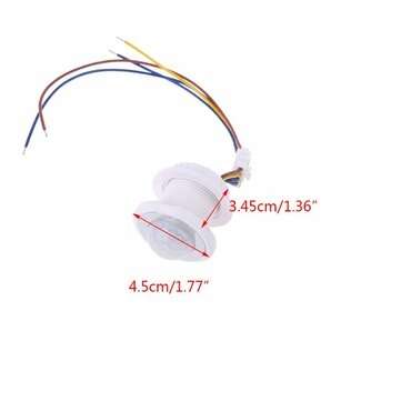 MR-HW08KT Infrared PIR Sensor Switch Time Delay Switch Wall Motion LED Light Switch IR PIR Motion Se