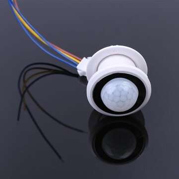MR-HW08KT Infrared PIR Sensor Switch Time Delay Switch Wall Motion LED Light Switch IR PIR Motion Se