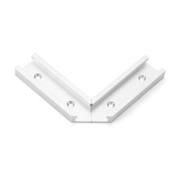 Machifit 200mm Cross T-track Connector Set 30 Type T-slot Miter Track Jig Fixture Slot Connector