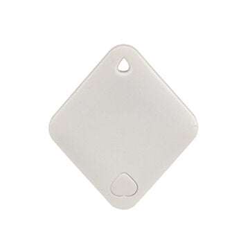 Mini Anti Lost GPS Tracer Alarm Wallet Key Finder Smart Tag Bluetooth GPS Locator ... (COLOR: WHITE)