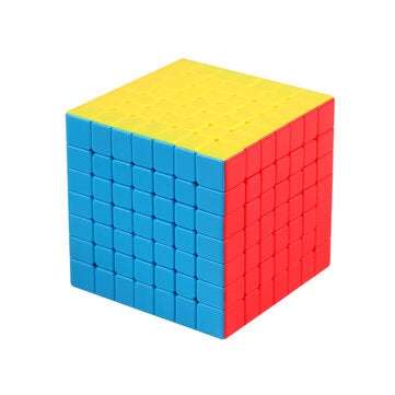 MOYU Meilong Puzzle Magic Cube Stickerless 7x7 Speed Puzzle Magic Cubes Toys Gi... (COLOR: COLORFUL)