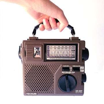 TECSUN GR-88P Digital Radio Receiver Emergency Light Radio Dynamo Radio With Built-In Speaker Manual