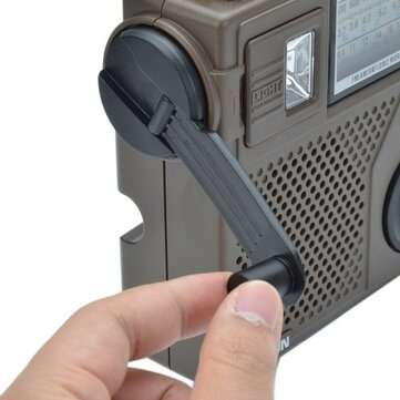 TECSUN GR-88P Digital Radio Receiver Emergency Light Radio Dynamo Radio With Built-In Speaker Manual