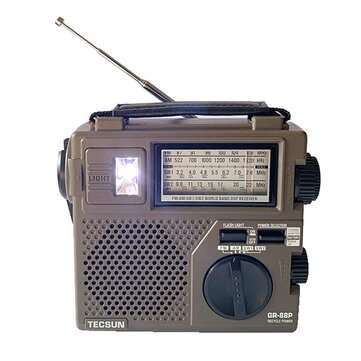 TECSUN GR-88P Digital Radio Receiver Emergency Light Radio Dynamo Radio With Built-In Speaker Manual