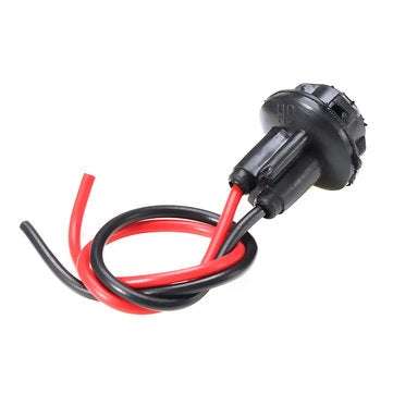 T10  Dashboard Socket Plug LED Incandescent Wire Motorcycle