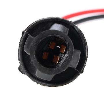 T10  Dashboard Socket Plug LED Incandescent Wire Motorcycle