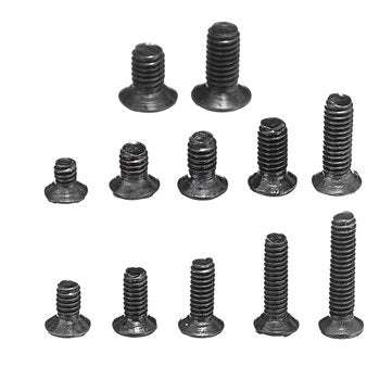 Suleve MXZP1 360Pcs M2 M2.5 M3 Mini P hillips Screw Flat Head Zinc-Plated Electronic Notebook Lap