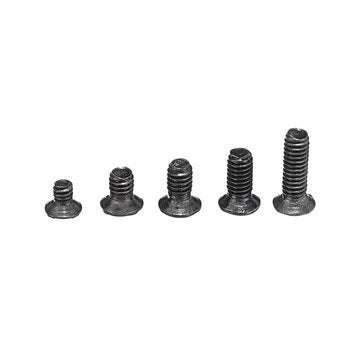Suleve MXZP1 360Pcs M2 M2.5 M3 Mini P hillips Screw Flat Head Zinc-Plated Electronic Notebook Lap