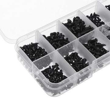 Suleve MXCP4 500Pcs P hilips Button Head Screw Carbon Steel Mini Electronic Notebook Laptop Repai