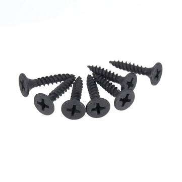 Suleve M3.5CP2 1000Pcs M3.5 20mm Corss Black Recessed Flat Head Self Tapping Ash Phosphorus Drywall