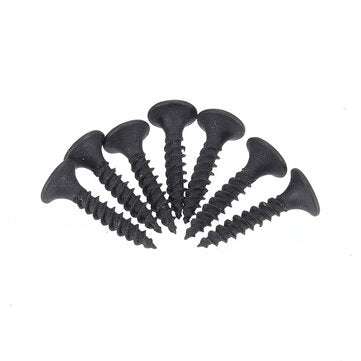 Suleve M3.5CP2 1000Pcs M3.5 20mm Corss Black Recessed Flat Head Self Tapping Ash Phosphorus Drywall