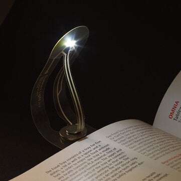 Mini Bookmark with Lamp Led Light for Reading Book Bookmark Reading Lamp Creative Portable Small Nig