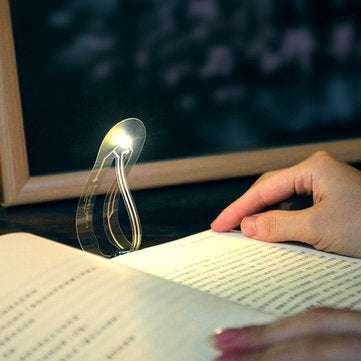 Mini Bookmark with Lamp Led Light for Reading Book Bookmark Reading Lamp Creative Portable Small Nig