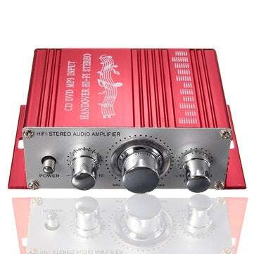 Mini 2 Channel DC 12V Car Power LED Light Amplifier (COLOR.: RED)