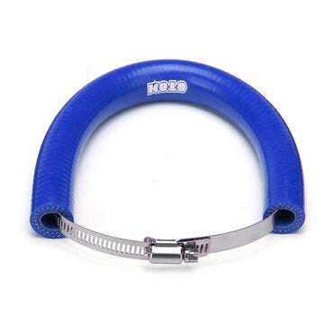 Universal Motorcycle Exhaust Muffler Protector Can Cover Guard For KTM EXC SXF 250... (COLOR.: BLUE)