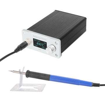 STC T12 OLED Soldering Station Quick Heating Electronic Welding Iron 200-450 100-240V with 9501 H