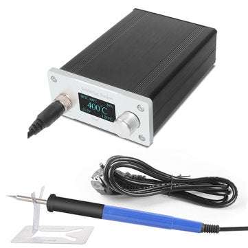 STC T12 OLED Soldering Station Quick Heating Electronic Welding Iron 200-450 100-240V with 9501 H