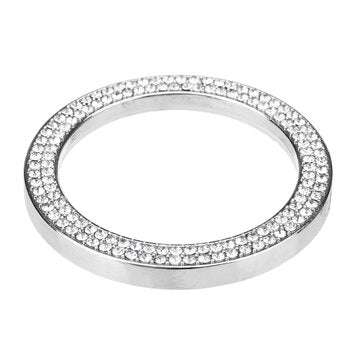 Start Stop Engine Knob Ignition Switch Cover Ring Trim Diamond For Benz C Class W205