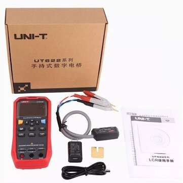 UNI-T UT622A Handheld LCR Digital Bridge Frequency Inductance Resistance Capacitance Tester Multim