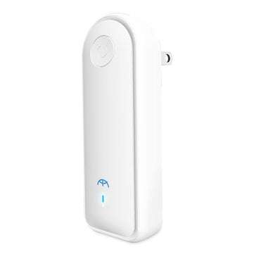 Ultrasonic Anti-Mites Cleaners Physical Sterilization No Radiation Low Noise Butto... (COLOR: WHITE)