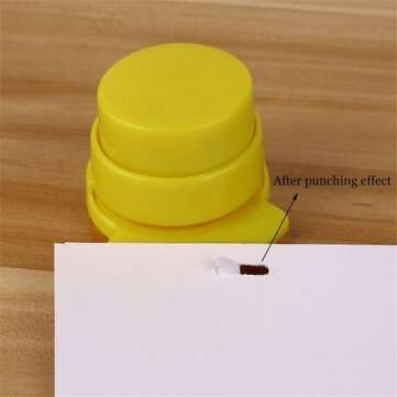 Staple Free Stapler Mini Stapleless Stapler Paper Binding Binder Paperclip Punching Office School St
