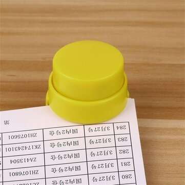 Staple Free Stapler Mini Stapleless Stapler Paper Binding Binder Paperclip Punching Office School St