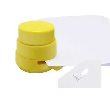 Staple Free Stapler Mini Stapleless Stapler Paper Binding Binder Paperclip Punching Office School St