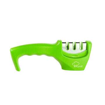 MYVIT Knife Sharpener 3 Stages Professional Whetstone Kitchen Sharpening Stone Tun... (COLOR: GREEN)