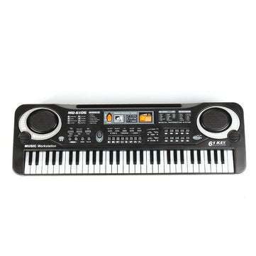 Standard 61 Keys  Children Electronic Piano Keyboard with External Speaker Microphone Supports Singi