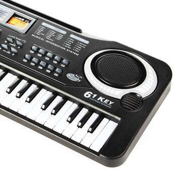 Standard 61 Keys  Children Electronic Piano Keyboard with External Speaker Microphone Supports Singi