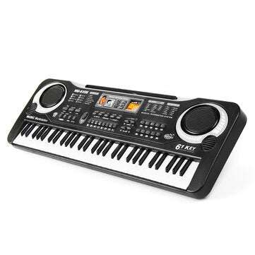 Standard 61 Keys  Children Electronic Piano Keyboard with External Speaker Microphone Supports Singi