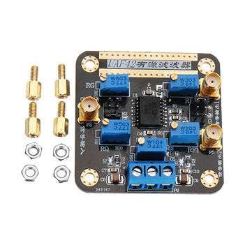 UAF42 Active Filter Module Highpass/Lowpass/Bandpass Adjustable Filtering Board